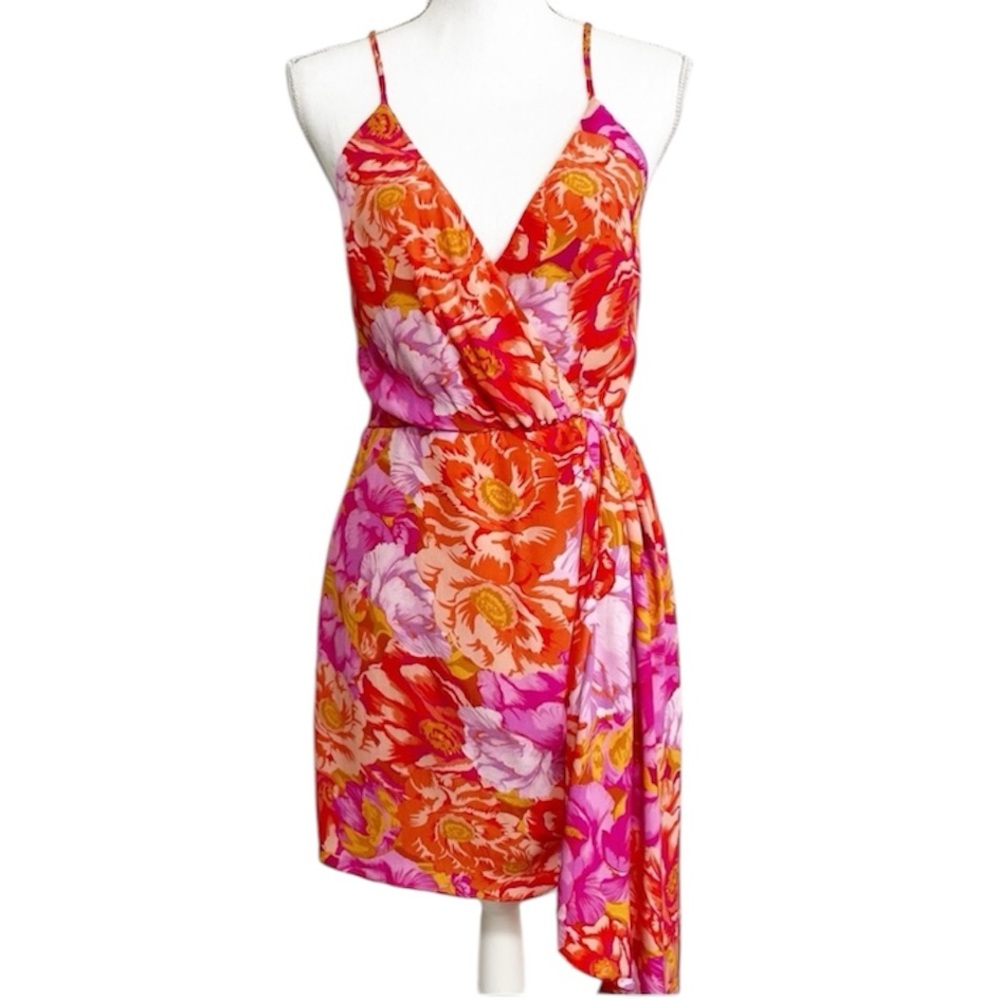 BOGO! Lovers and Friends Revolve Kamala Dress Chai Floral Print Small - Picture 2 of 10